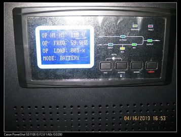 PC συν TX 2 σε απευθείας σύνδεση υψηλή συχνότητα UPS φάσης 8kva με το διπλό εναλλασσόμενο ρεύμα εισαγωγής